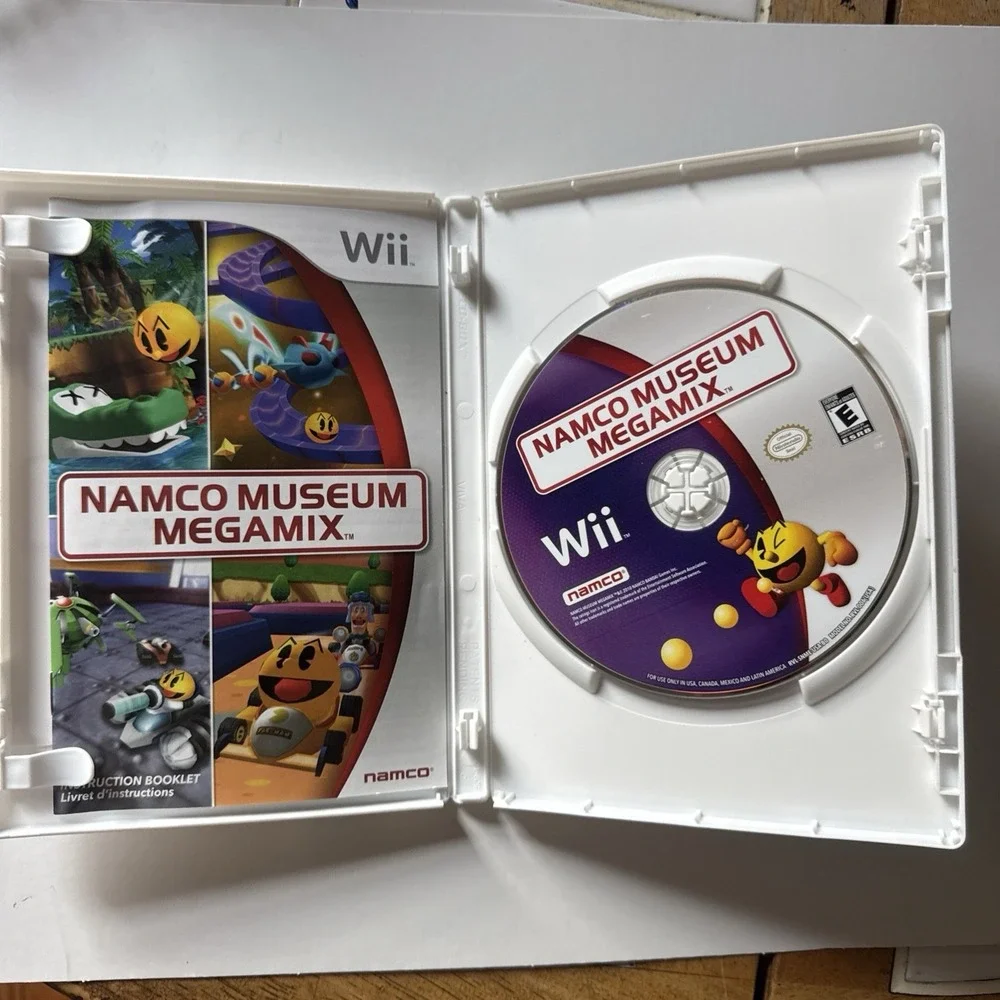 Namco Museum Megamix - Nintendo Wii CIB Complete Tested